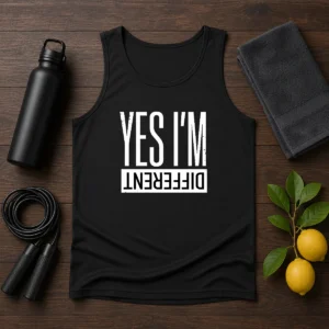 Nice Yes I'M Different Tank Top