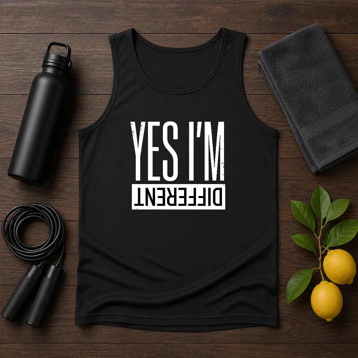 Nice Yes I'M Different Tank Top