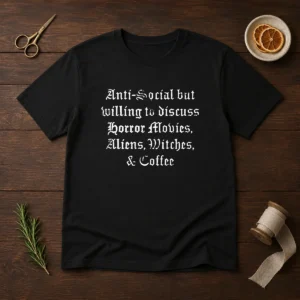 Official Anti Social But Willing To Discuss Horror
