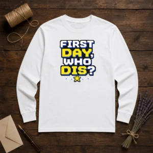 Official Back To School Funny Pixel For Students Long Sleeve Shirt