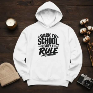 Official Back To School Ready To Rule Silhouette Hoodie