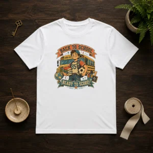 Official Back To School Vintage Soccer Spirit