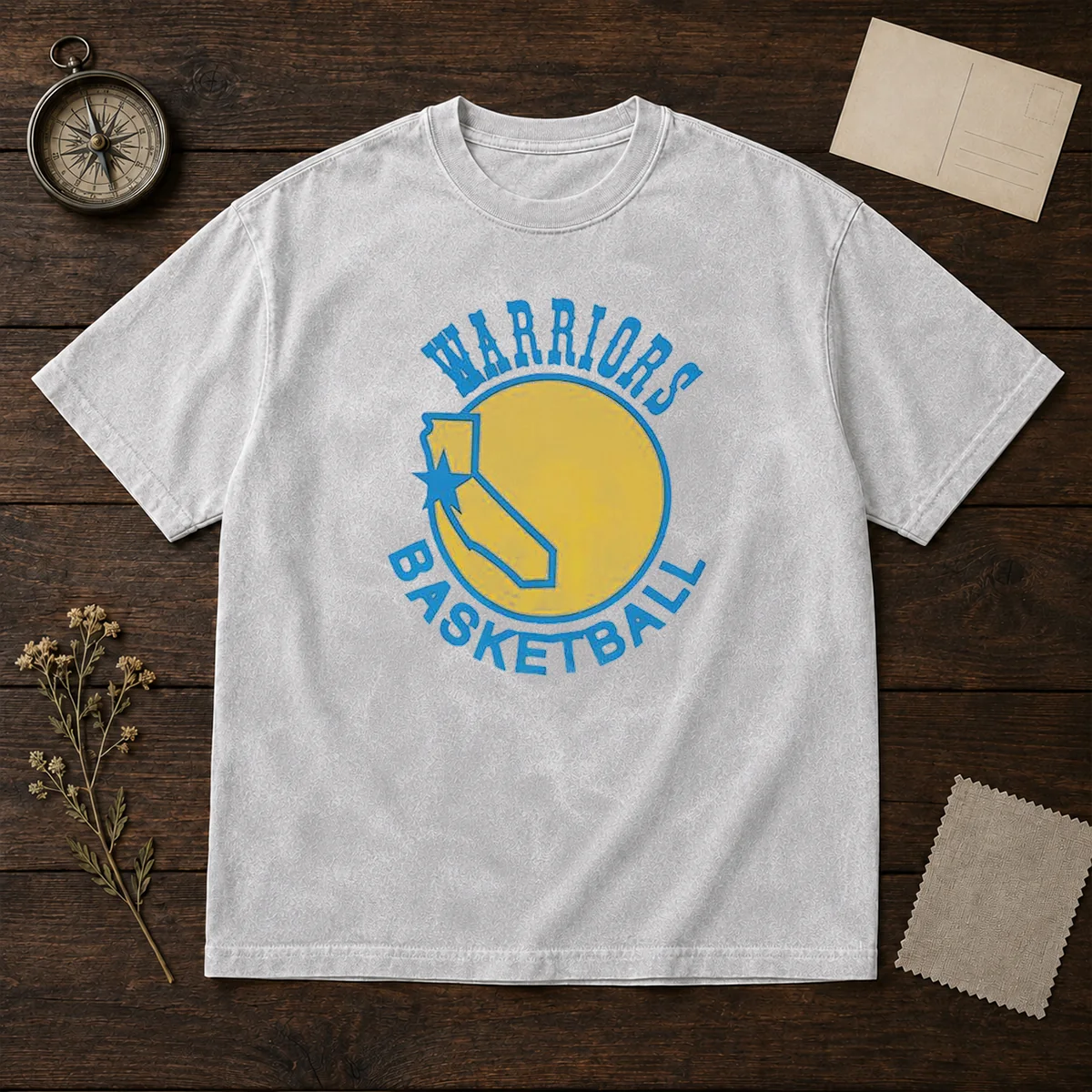 Official Golden State Warriors NBA Warriors Basketball Logo Washed T-Shirt