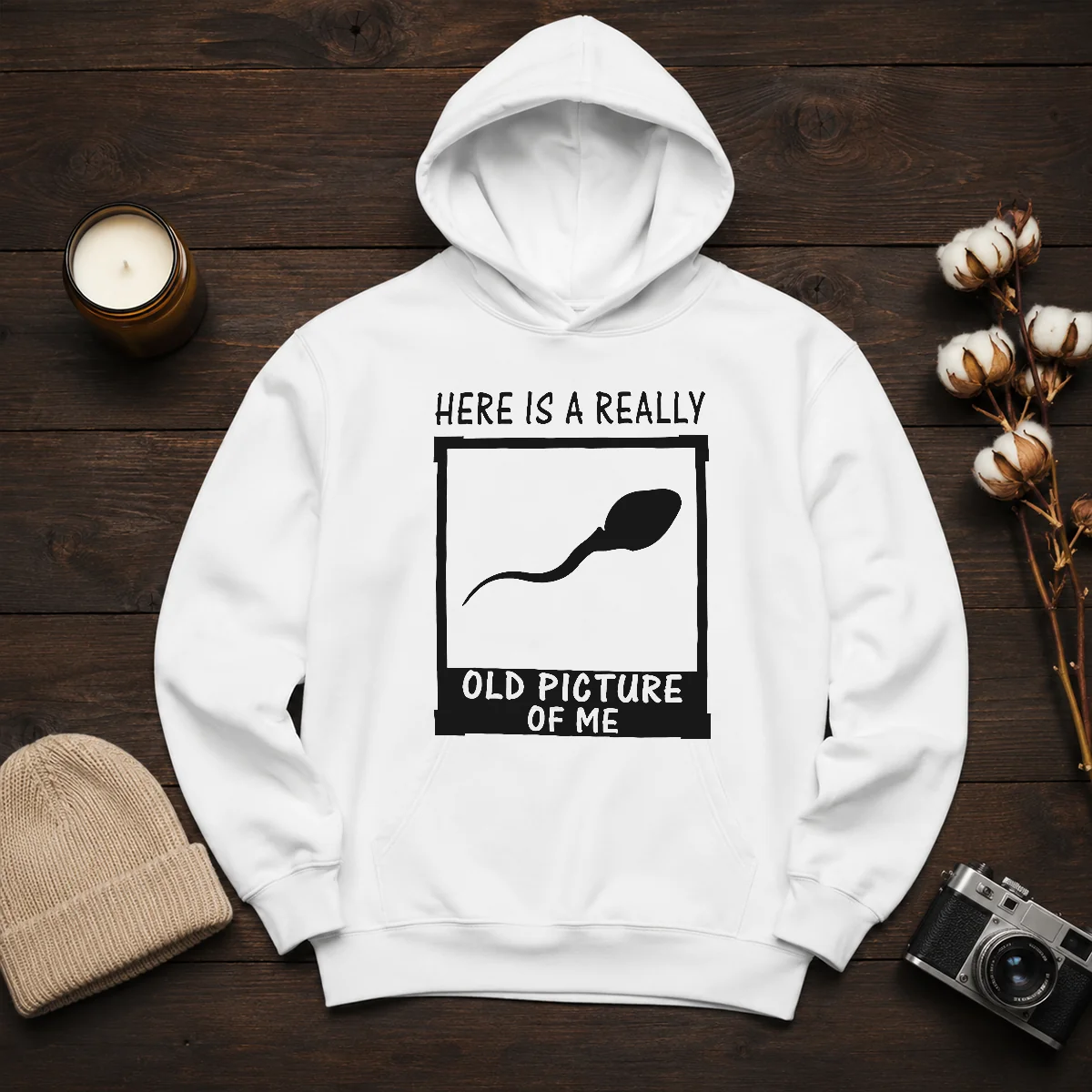 Official Here'S A Really Old Picture Of Me Hoodie