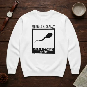 Official Here'S A Really Old Picture Of Me Sweater