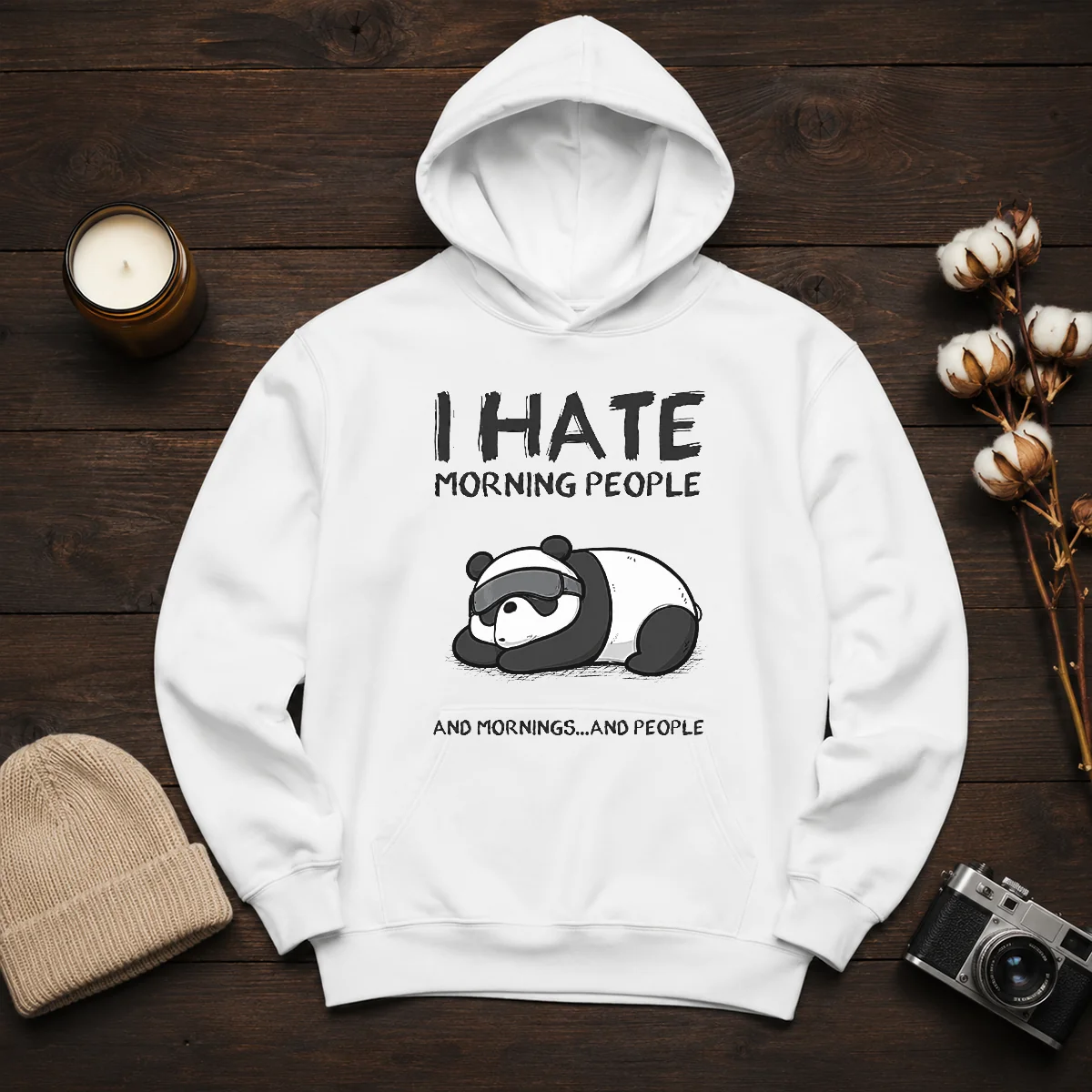 Official I Hate Morning People Hoodie