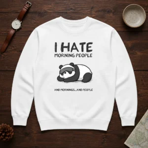 Official I Hate Morning People Sweater