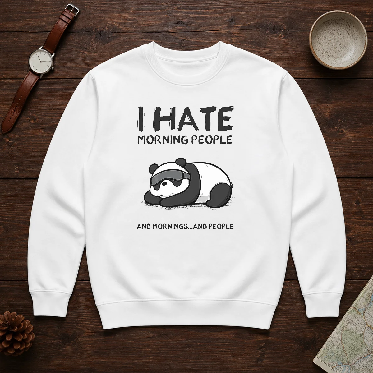 Official I Hate Morning People Sweater