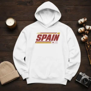 Official Spain 2010 2026 Retro Sports Spanish Football Hoodie