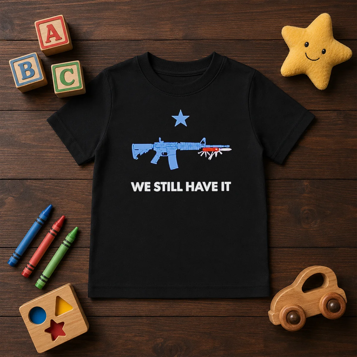 Official Swiss Army Knife We Still Have It Kids T-Shirt