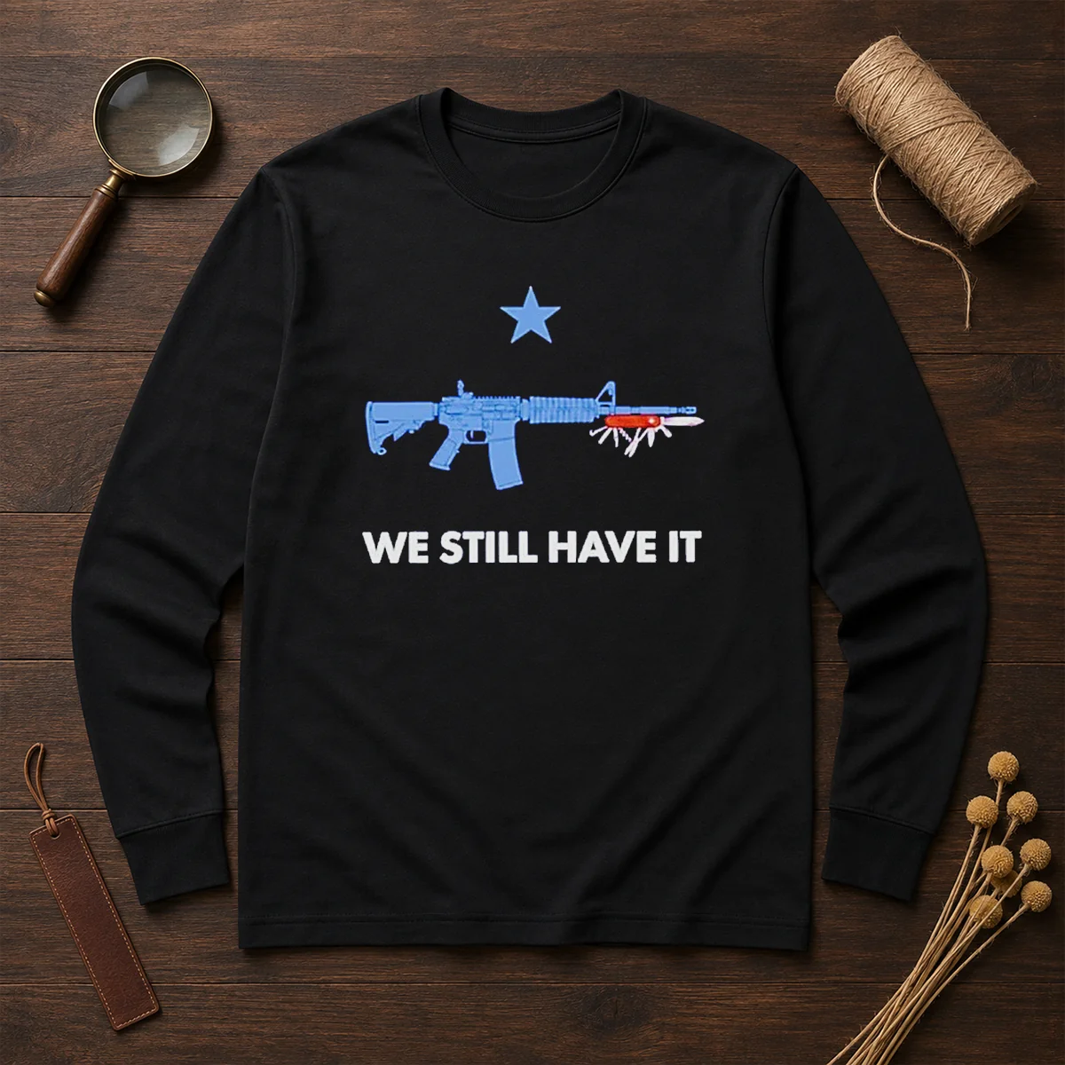 Official Swiss Army Knife We Still Have It Long Sleeve Shirt