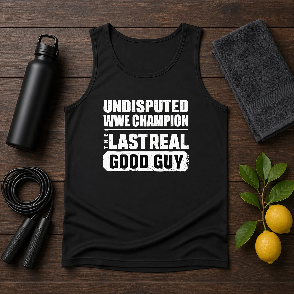 Official Undisputed WWE Champion The Last Real Good Guy Cody Rhodes Tank Top