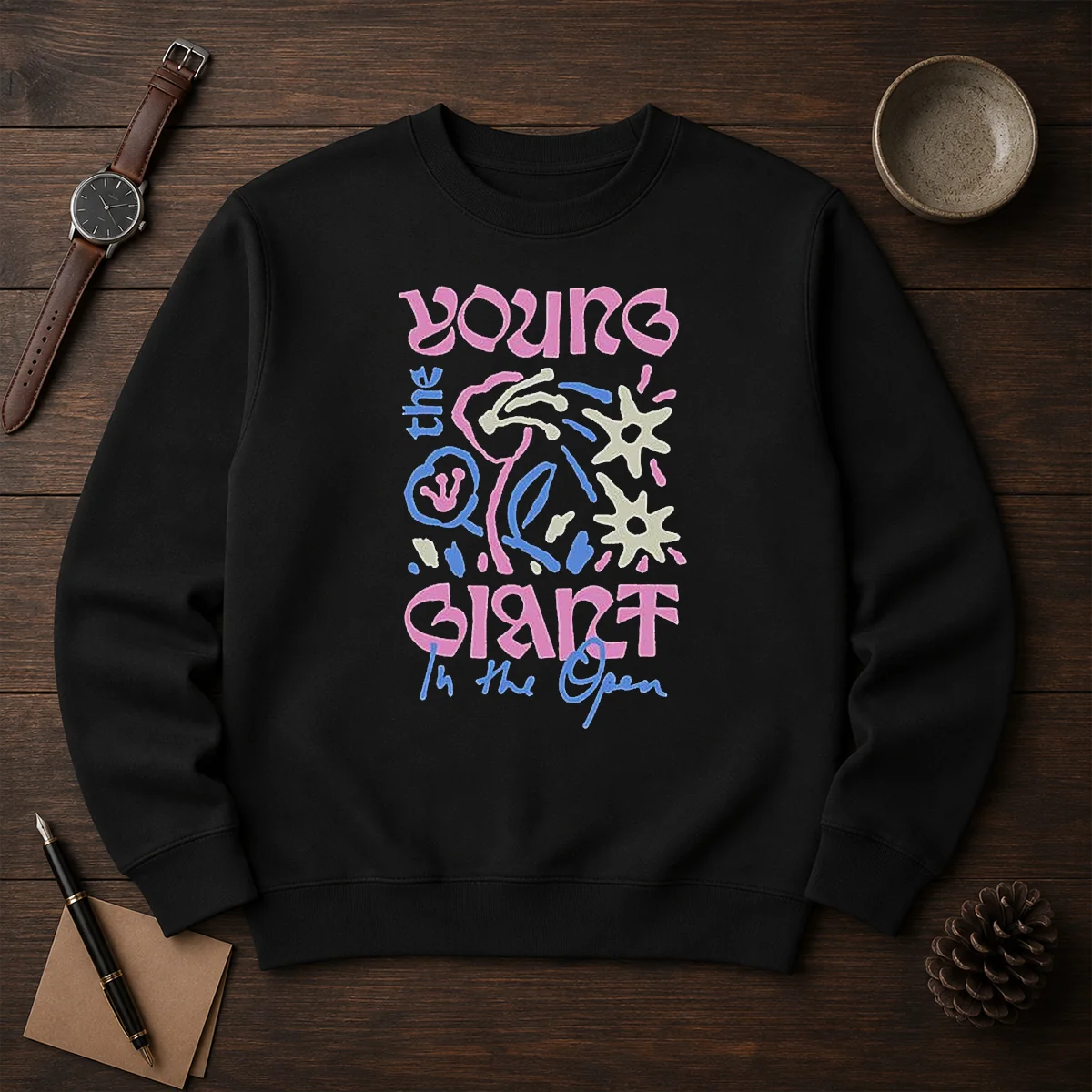 Official Young The Giant In The Open Sweater