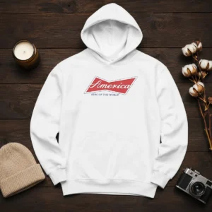 Original America King Of The World Patriotic USA Hoodie