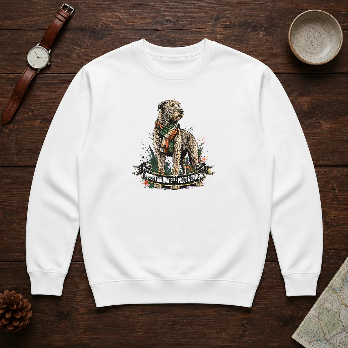 Original August Holiday Ireland Family Gift Streetwear Sweater
