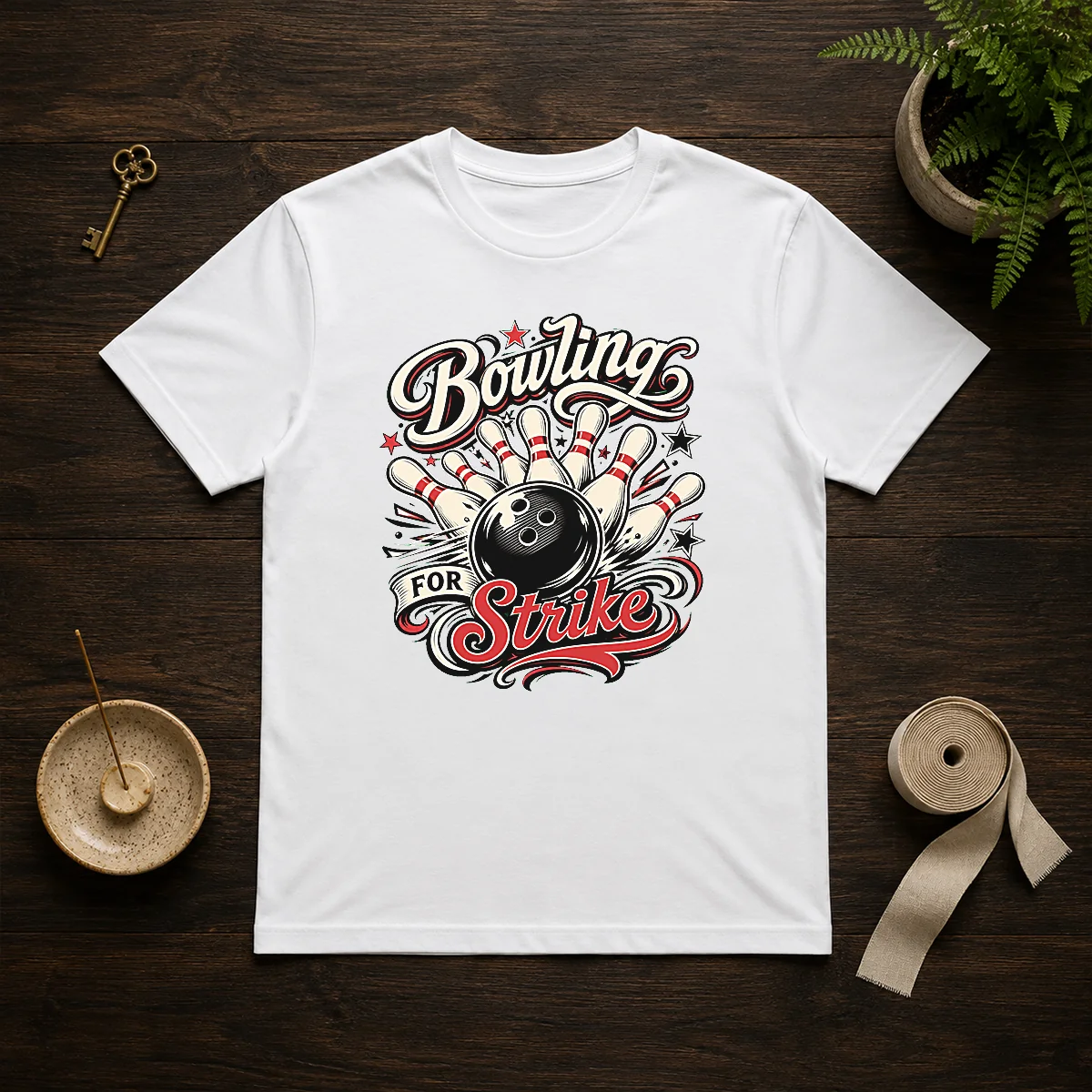 Original Bowling For Strike Tattoo Shirt Original Bowling For Strike Tattoo Shirt
