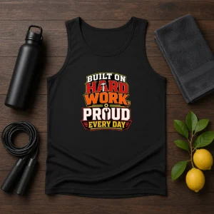 Original Hard Workers Celebrate Labour Day Typography Tee Tank Top