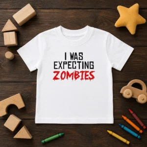 Original I Was Expecting Zombies Kids T-Shirt