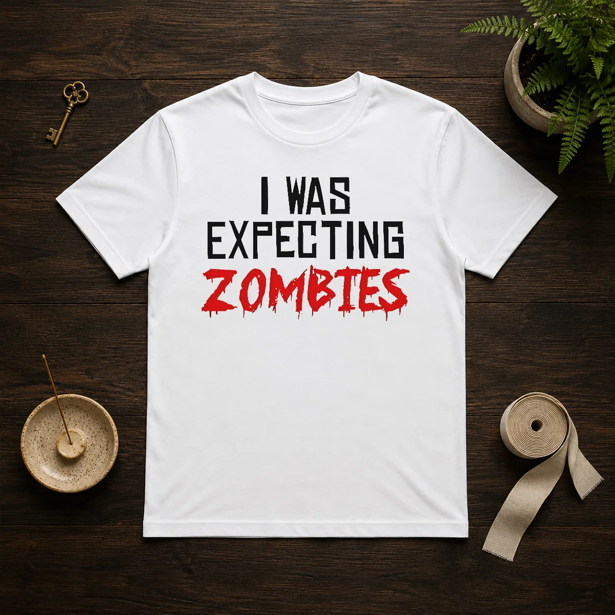 Original I Was Expecting Zombies Shirt Original I Was Expecting Zombies Shirt