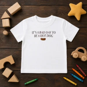 Original It'S A Bad Day To Be A Hot Dog Kids T-Shirt