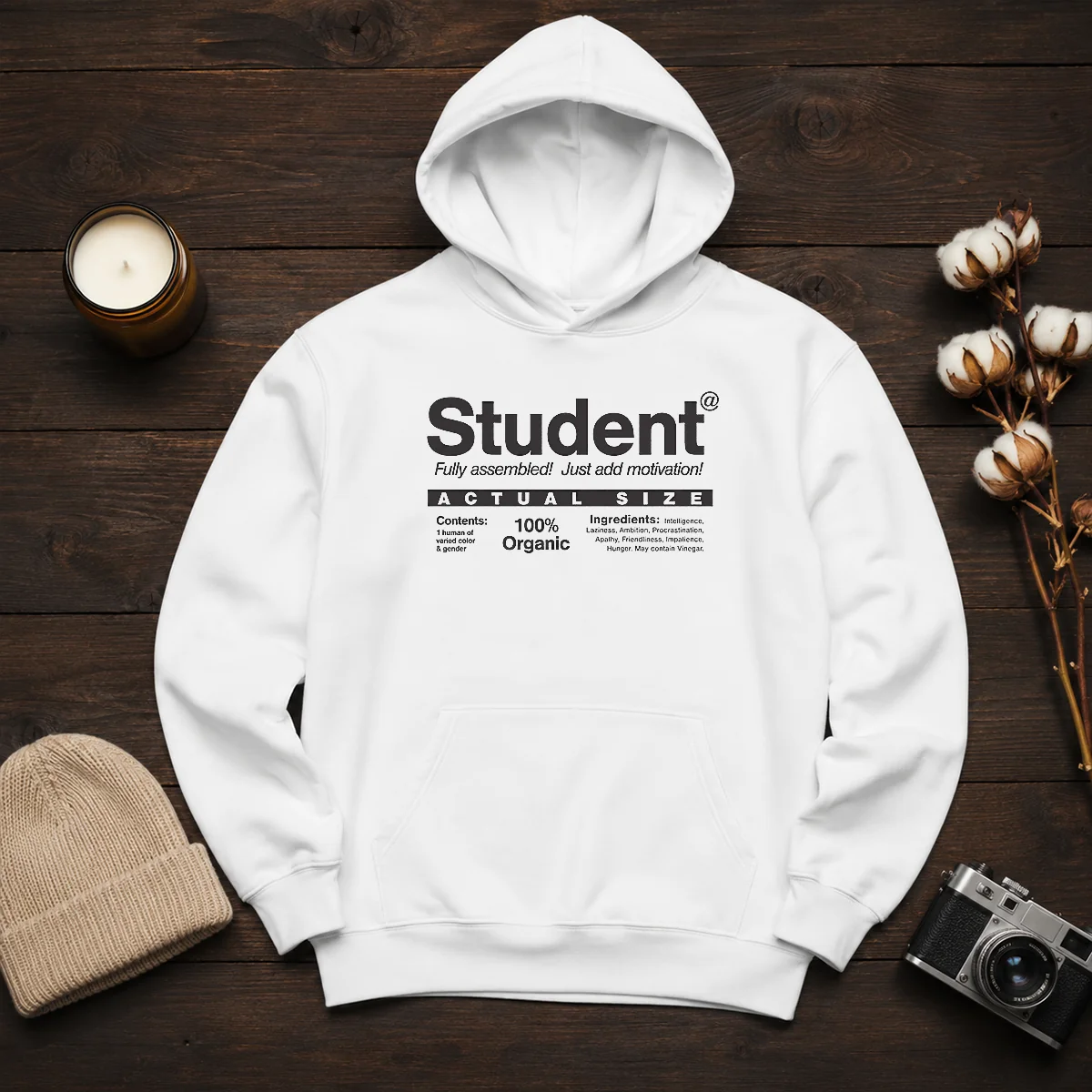 Original Just Add Motivation Hoodie