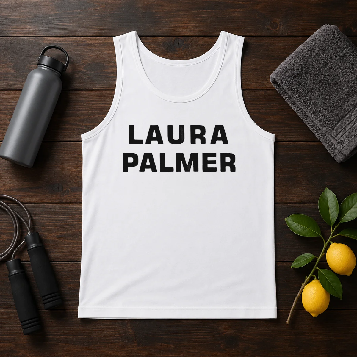 Original Laura Palmer Twin Peaks I Killed Laura Palmer Tank Top
