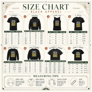 Size chart for Original Places I Won'T Be Going Today The Extra Mile Above And Beyond Outta My Way with measurements in inches and cm