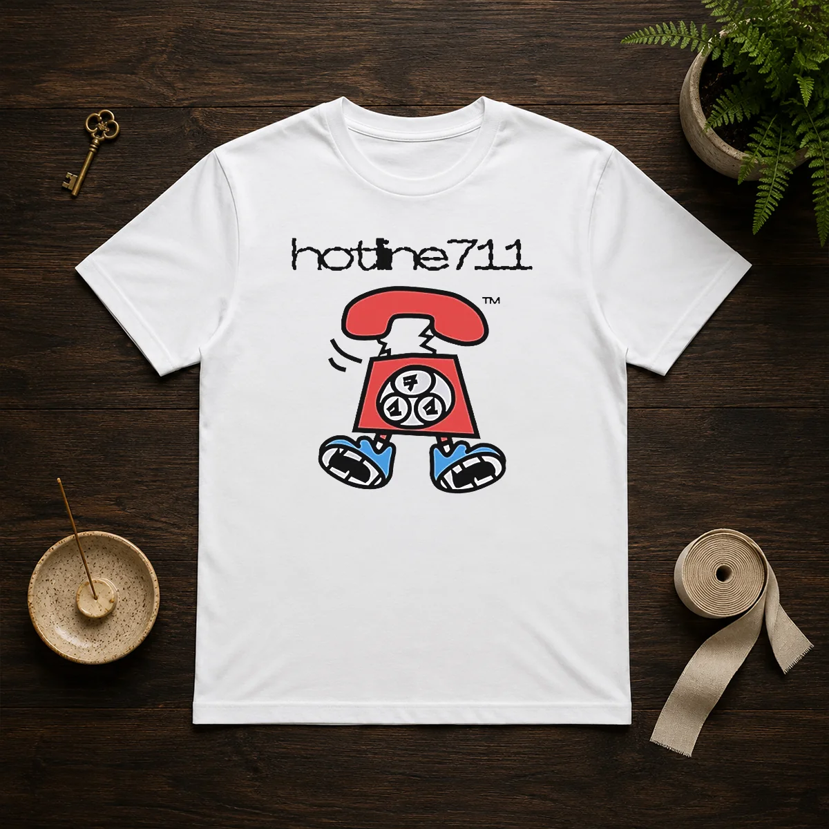 Original Telephone Cartoon Hotline711 Shirt Original Telephone Cartoon Hotline711 Shirt