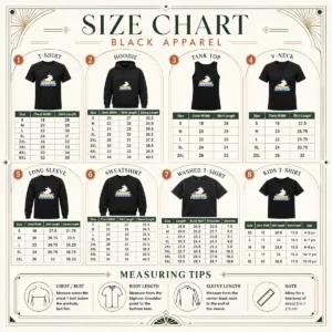 Size chart for Original Unicorn Totally Straight with measurements in inches and centimeters