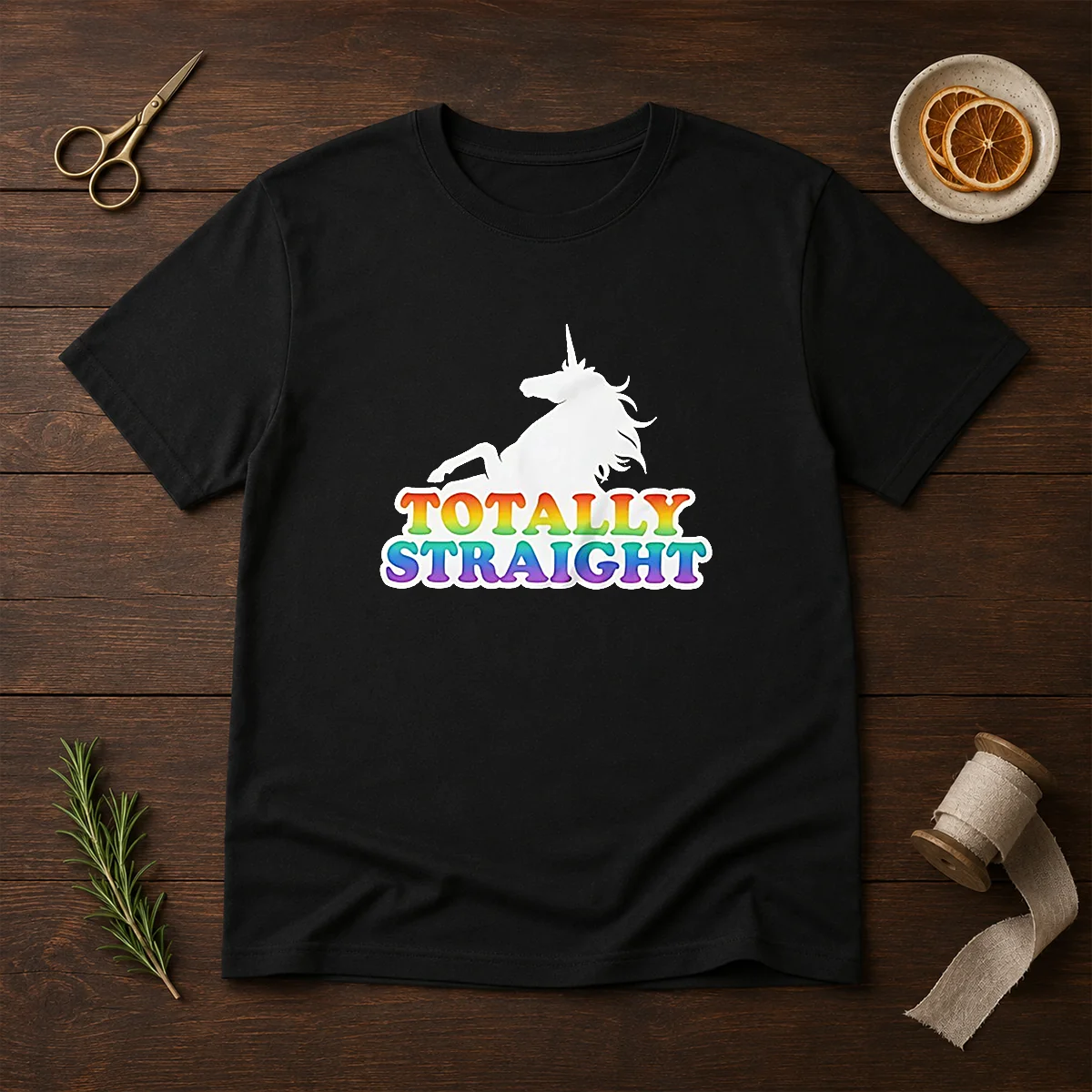 Original Unicorn Totally Straight Shirt Original Unicorn Totally Straight Shirt