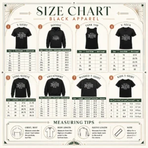 Size chart for Original Why Y'All Trying To Test The Jesus In Me with measurements in inches and cm