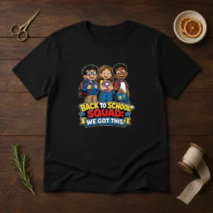 Premium Back To School Cartoon Squad For Kids