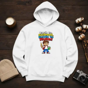 Premium Back To School Pixel Hoodie