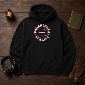 Premium Endangered Species Funny Geek Hoodie