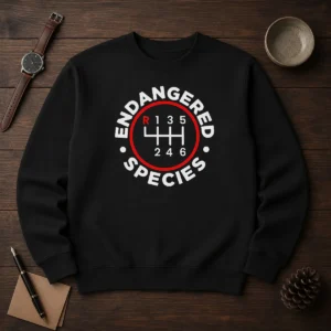 Premium Endangered Species Funny Geek Sweater
