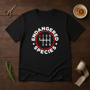 Premium Endangered Species Funny Geek