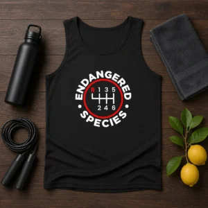 Premium Endangered Species Funny Geek Tank Top