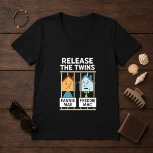 Premium Fannie Mae Vs Freddie Mac Release The Wins V-Neck Shirt