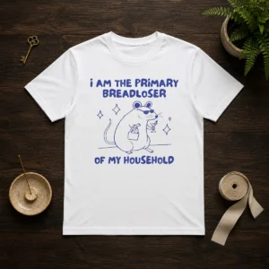 Premium I Am The Primary Breadloser Of My Household Rat