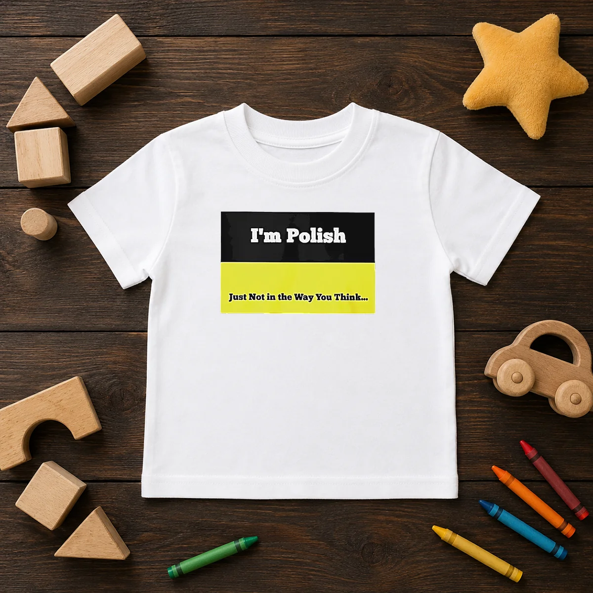 Premium I'M Polish Just Not In The Way You Think Kids T-Shirt