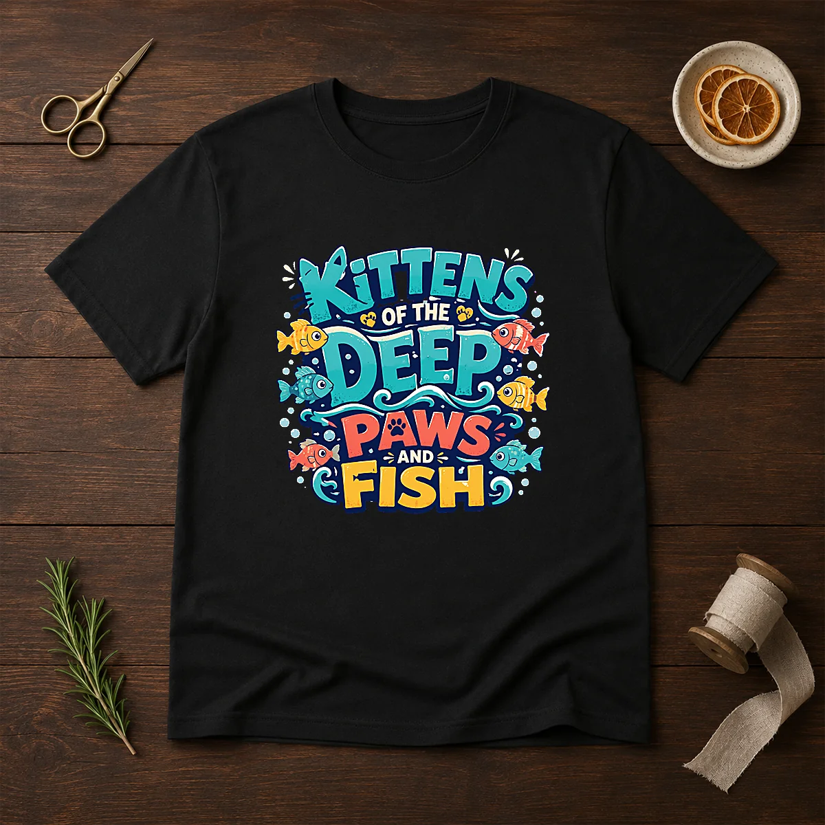 Premium Kittens Of The Deep Paws Shirt Premium Kittens Of The Deep Paws Shirt