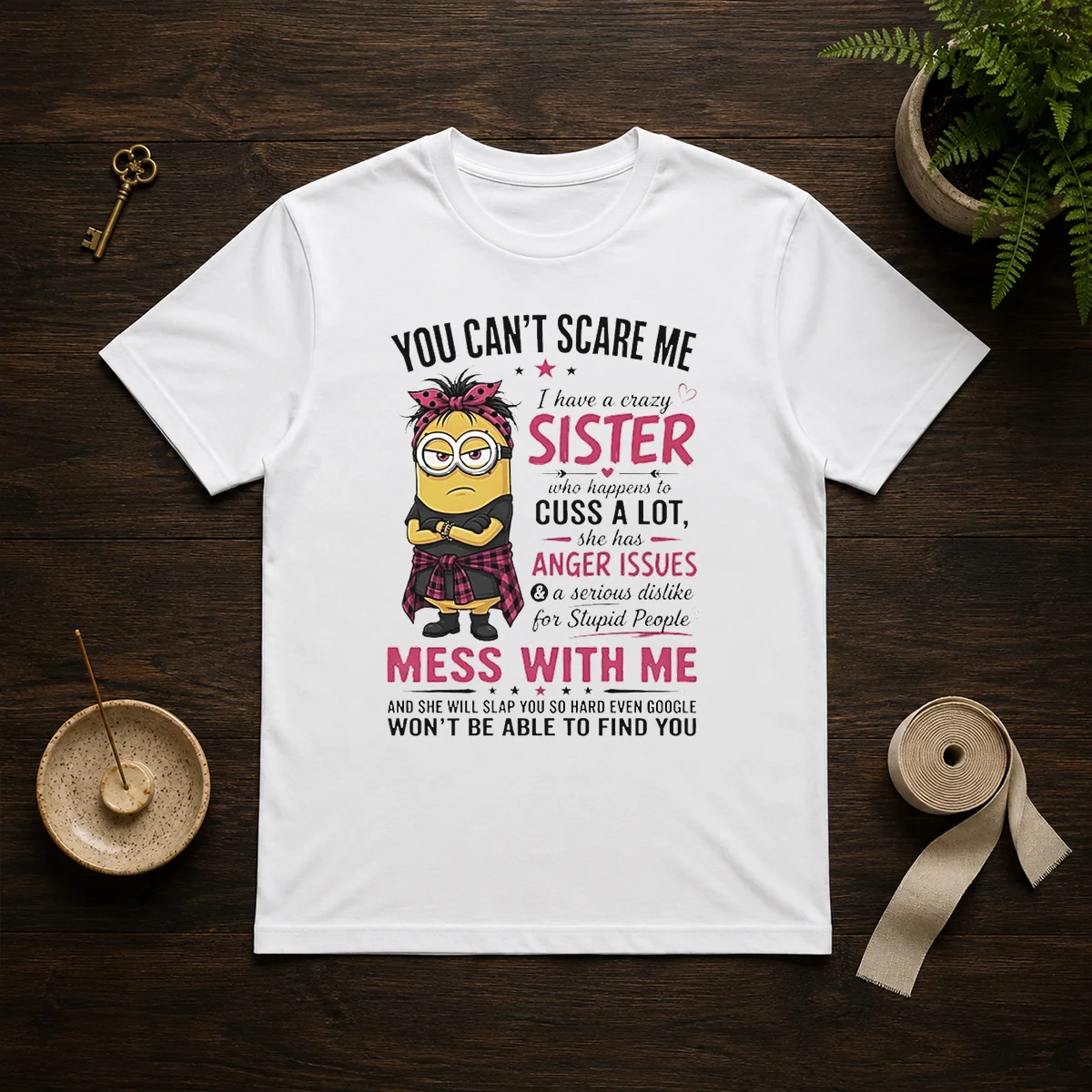 Premium Minion You Cant Scare Me Shirt Premium Minion You Cant Scare Me Shirt