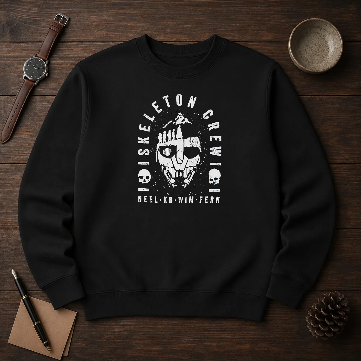 Premium Neel KB Wim Fern Skeleton Crew Star Wars Jedi Master Jod Na Nawood Sweater