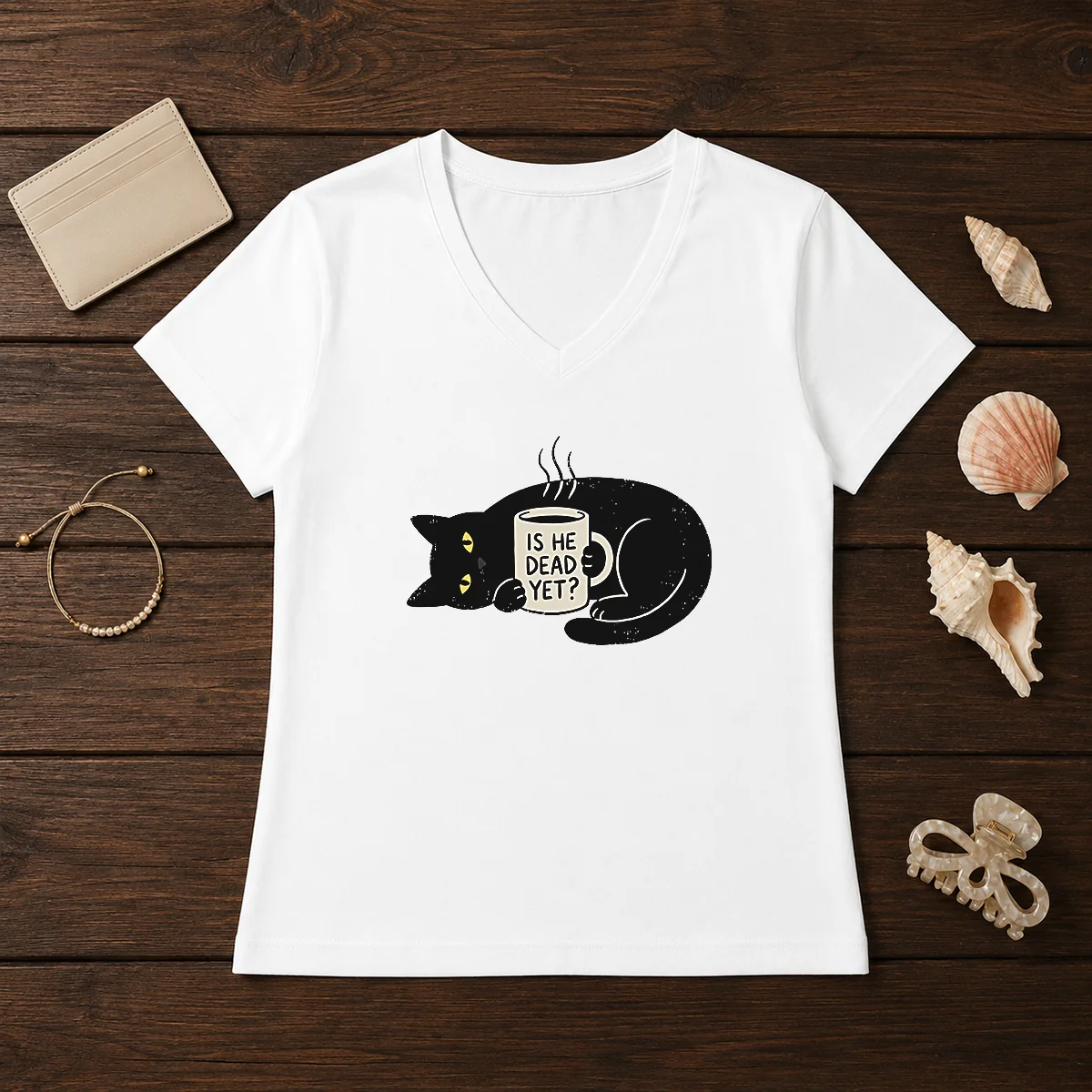 Premium SchröDinger'S Roommate Geek V-Neck Shirt Premium SchröDinger'S Roommate Geek V-Neck Shirt