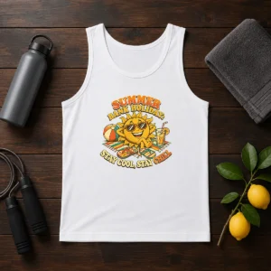 Premium Summer Bank Holiday Vintage Chill Sun Tank Top