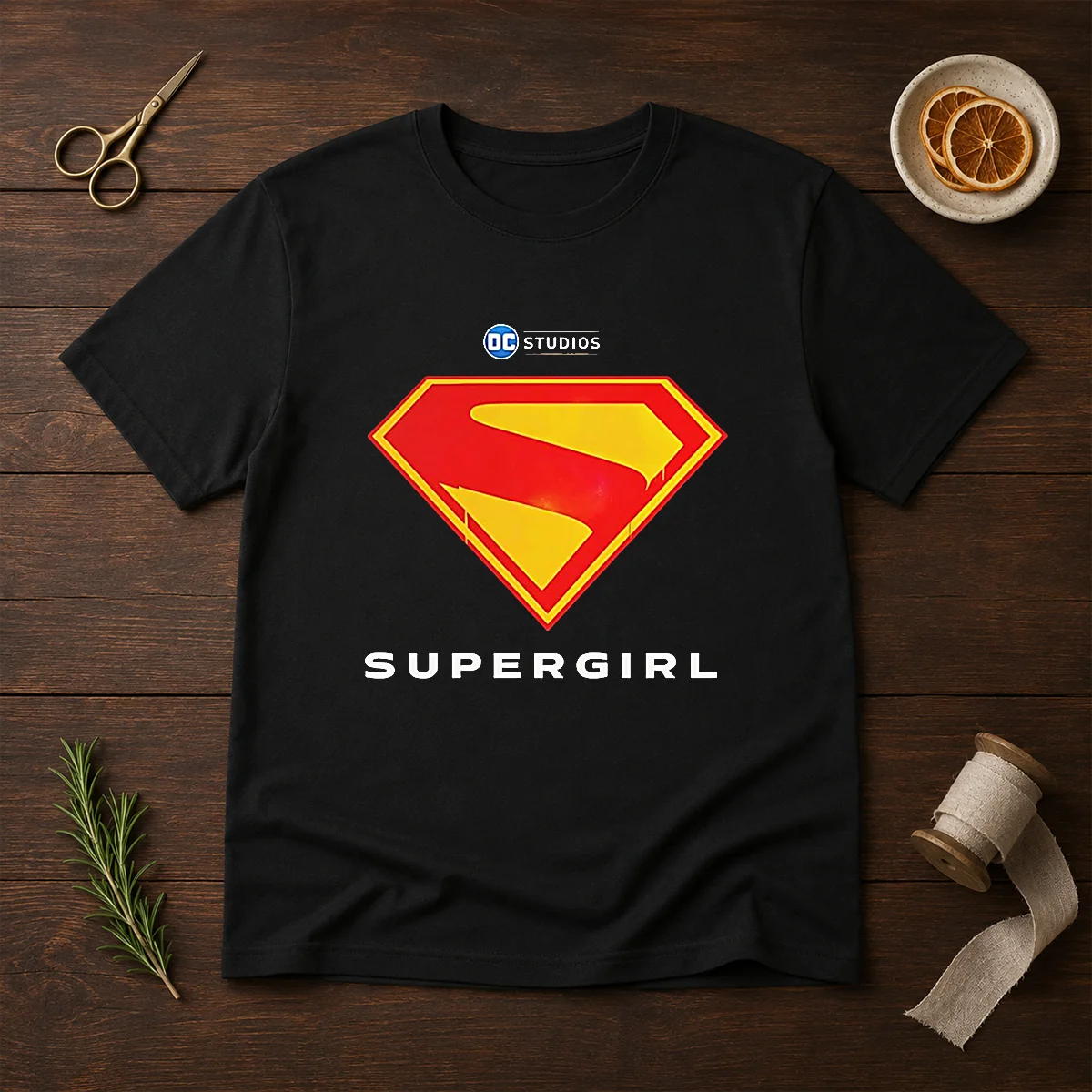 Premium Supergirl DC Studios Logo Shirt Premium Supergirl DC Studios Logo Shirt