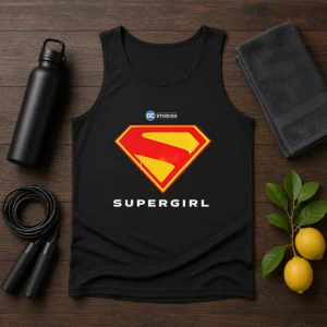 Premium Supergirl DC Studios Logo Tank Top