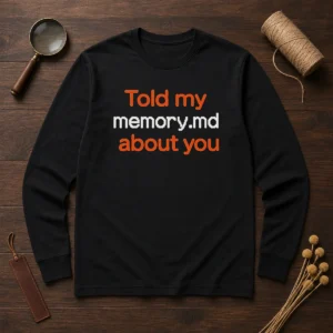 Premium Told My Memory Md About You Long Sleeve Shirt