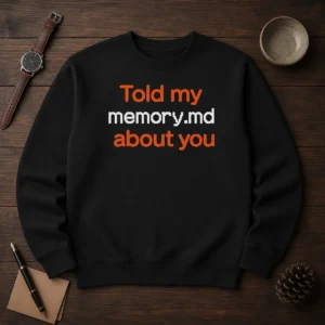 Premium Told My Memory Md About You Sweater
