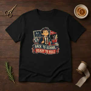 Pretty Back To School Proud Student Retro Distressed